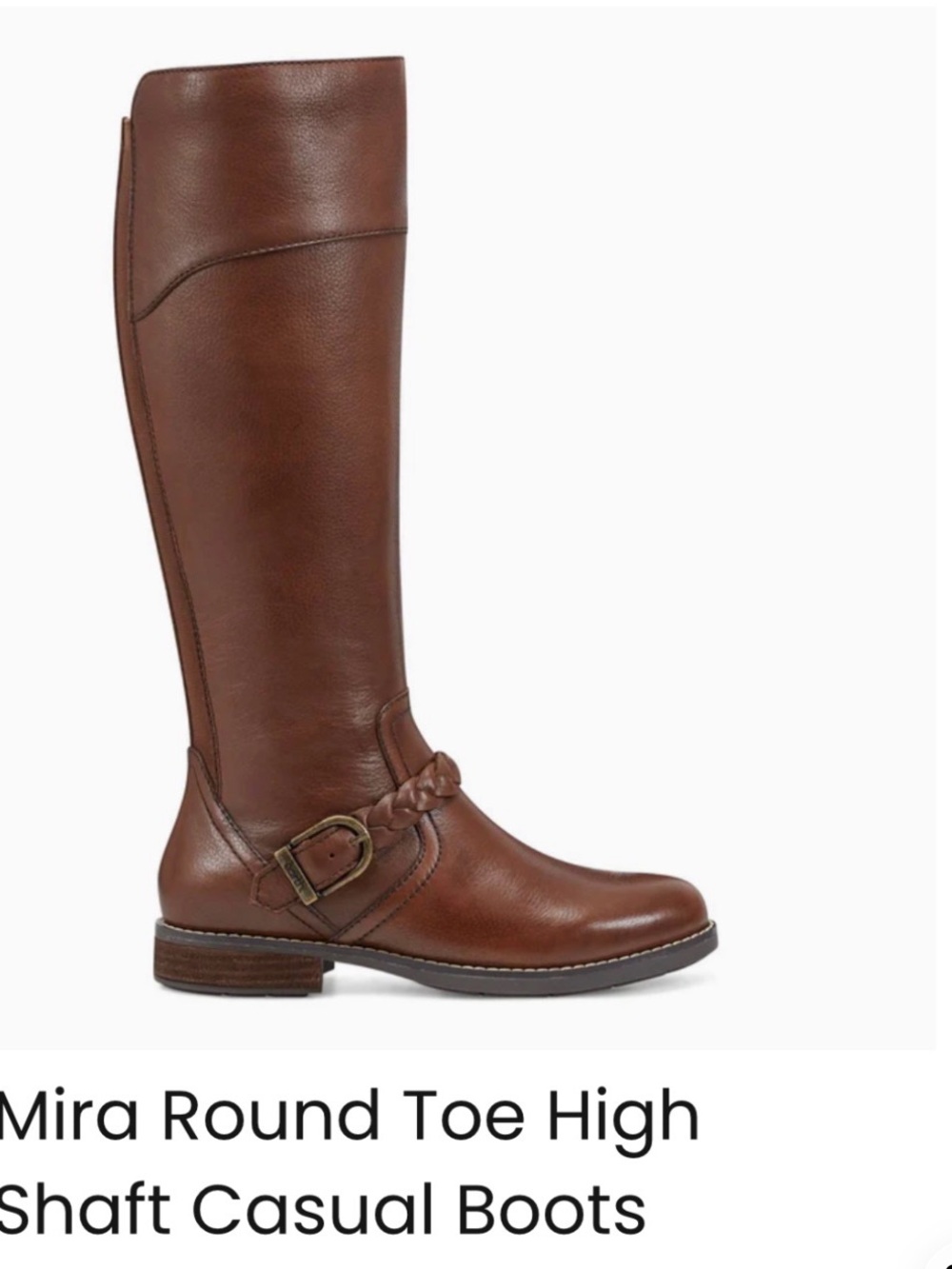 Tall Brown Leather Boots